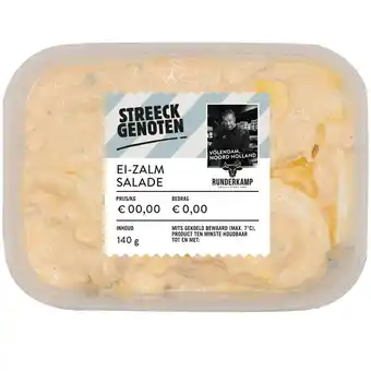 Albert Heijn Streeckgenoten Ei-zalmsalade aanbieding