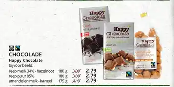 Natuurwinkel Chocolade happy chocolat E aanbieding