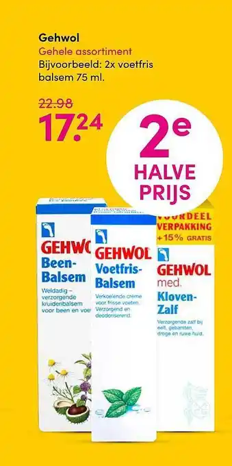 DA Gehwol aanbieding