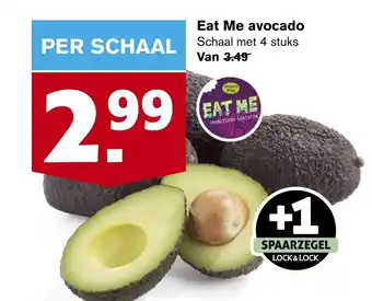 Hoogvliet Eat me avocado 4 stuks aanbieding