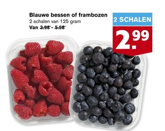 Blauwe bessen 500 gram aanbieding bij Dirk