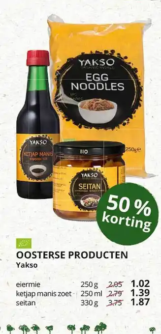 Natuurwinkel Oosterse Producten Yakso 50% Korting aanbieding