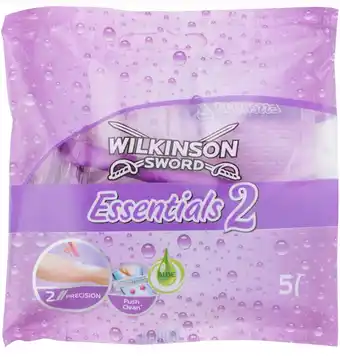 Drogisterij.net Wilkinson Sword Essentials 2 Wegwerpscheermesjes aanbieding