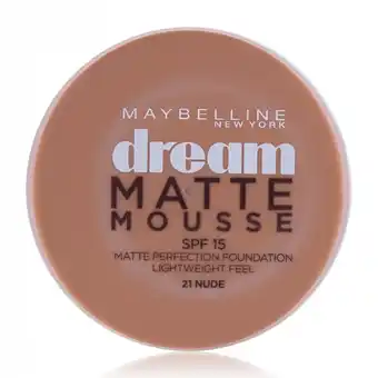 Drogisterij.net Maybelline Dream Matte Mousse 21 Nude aanbieding