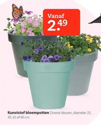 Boerenbond Kunststof bloempotten aanbieding