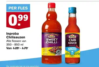 Hoogvliet Inproba chilisauzen 350-850 ml aanbieding