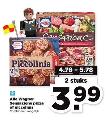 PLUS Alle wagner sensazione pizza Of piccolinis aanbieding