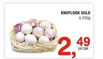 Amazing Oriëntal Knoflook Solo aanbieding