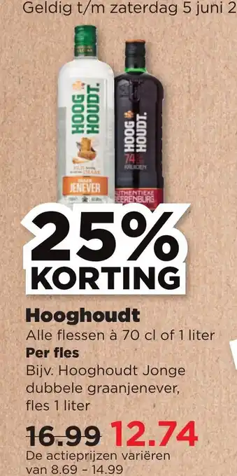 PLUS Hooghoudt 700ml-1L aanbieding