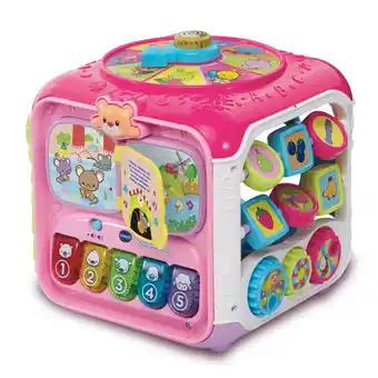 Intertoys VTech Baby activiteiten kubus - roze aanbieding