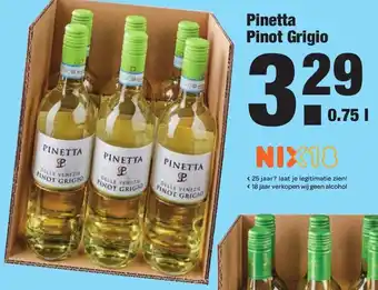 ALDI Pinetta Pinot Grigio 750ml aanbieding