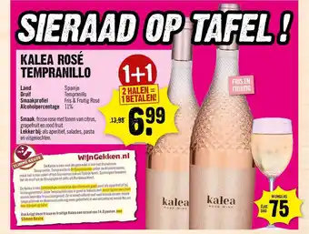 Dirck 3 Kalea rosé tempranillo aanbieding