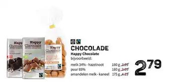 Ekoplaza Chocolade happy chocolade aanbieding