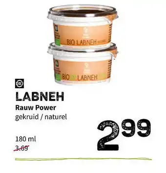 Ekoplaza Labneh rauw power aanbieding