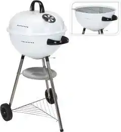 Heuts Kolen barbecue Bolvorm 48cm wit aanbieding