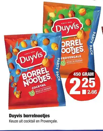 ALDI Duyvis Borrelnootjes aanbieding