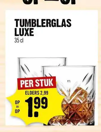 Dirck 3 Tumblerglas Luxe aanbieding