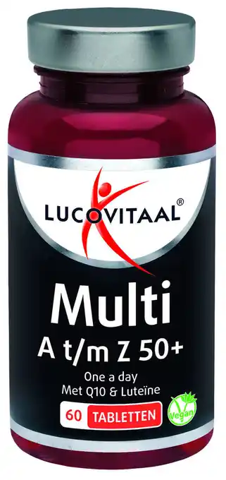 Wehkamp Lucovitaal Multi A-Z 50+ - 60 tabletten aanbieding