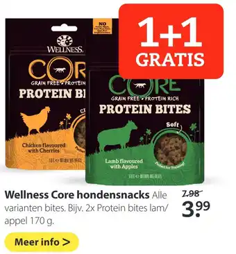 Boerenbond Wellness Core hondensnacks aanbieding