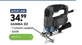 GAMMA Gamma DZ T-Schacht Zaagblad aanbieding