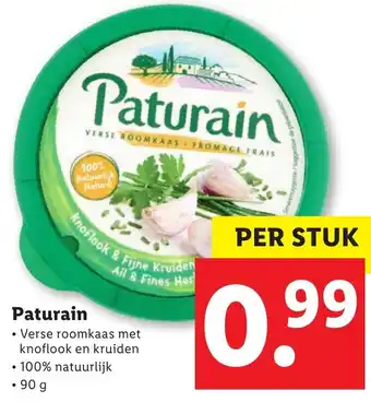 Lidl Paturain Roomkaas 90g aanbieding