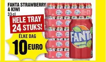 Dirck 3 Fanta Strawberry & Kiwi aanbieding