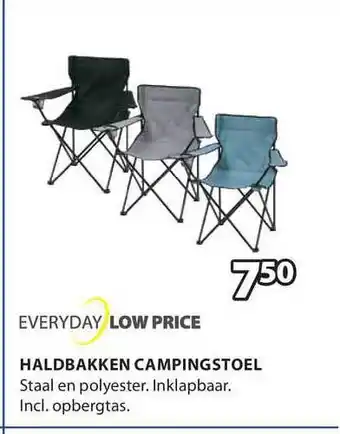 Jysk Haldbakken Campingstoel aanbieding