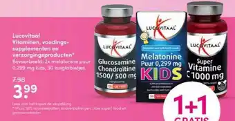 Drogisterij Visser Lucovitaal Vitaminen, Voedingssupplementen En Verzorgingsproducten aanbieding