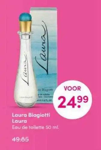 Drogisterij Visser Laura Biagiotti Laura Eau De Toilette aanbieding