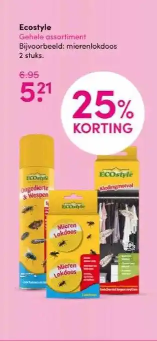 Drogisterij Visser Ecostyle aanbieding