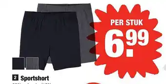 ALDI Sportshort aanbieding