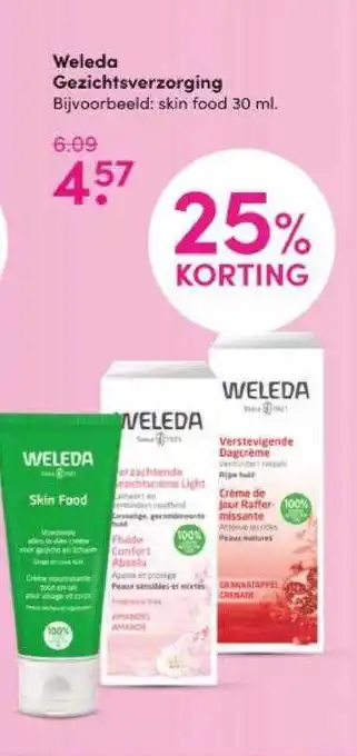 Drogisterij Visser Weleda Gezichtsverzorging aanbieding