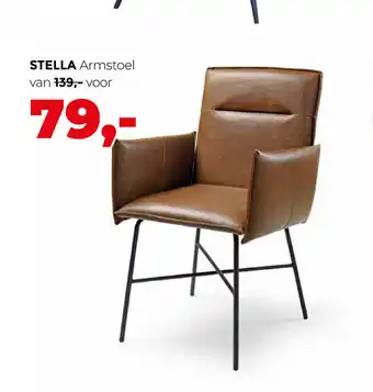 Oosterbaan Living Stella Armstoel aanbieding