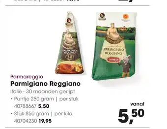 HANOS Parmareggio Parmigiano Reggiano Puntje 250 gram aanbieding