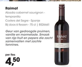 HANOS Raimat aanbieding