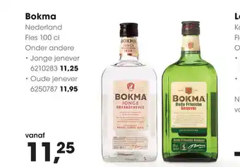 HANOS Bokma Jonge jenever aanbieding