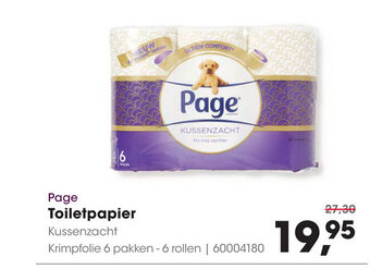 HANOS Page Toiletpapier aanbieding