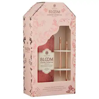 Dirck 3 Bloom Jasmine & Rose Pink Gin Giftpack 70 cl aanbieding