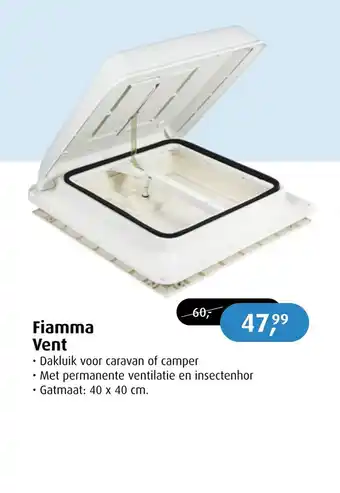 De Wit Schijndel Fiamma Vent aanbieding