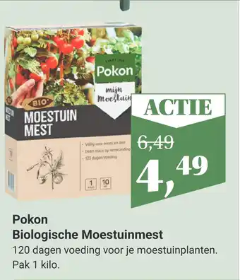 TuinWereld Pokon Biologische Moestuinmest aanbieding