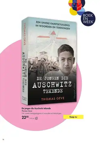 The Read Shop De Jongen Die Auschwitz Tekende - Thomas Geve aanbieding