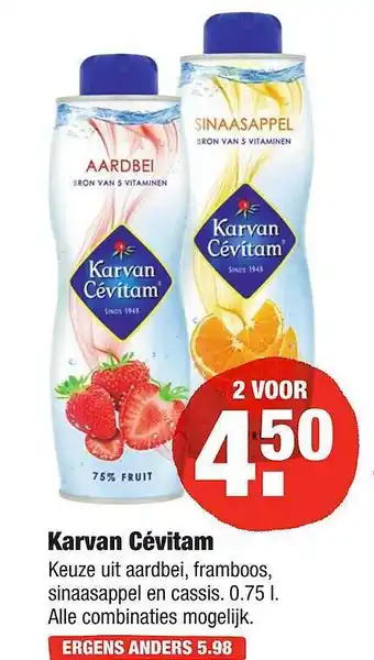 ALDI Karvan Cévitam aanbieding