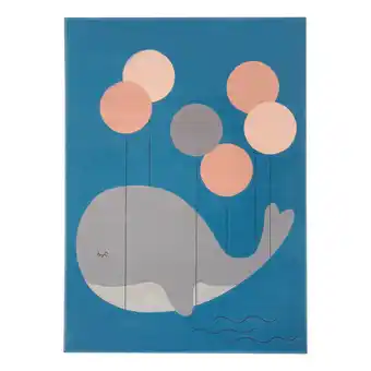 Home24 Kindervloerkleed Whale Buddy aanbieding