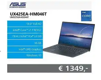 ITPRODEALS Asus UX425EA-HM046T UM325UA-KG044T aanbieding