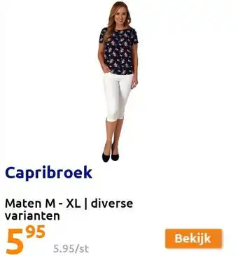 Action Capribroek aanbieding