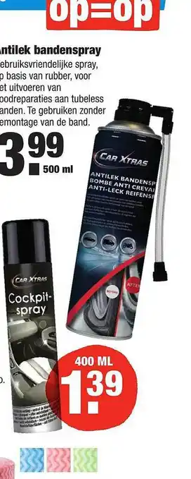 ALDI Antilek Bandenspray 500ml aanbieding