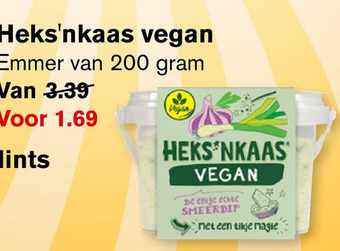 Hoogvliet Heks'nkaas vegan aanbieding