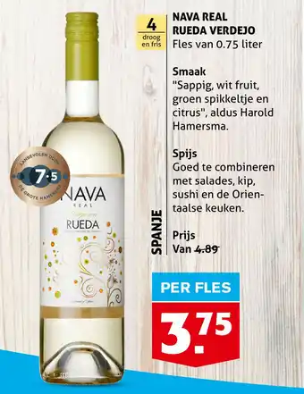 Hoogvliet NAVA REAL RUEDA VERDEJO aanbieding