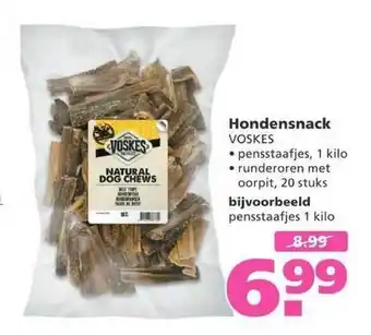 Ranzijn Hondensnack Voskes 1 kilo aanbieding