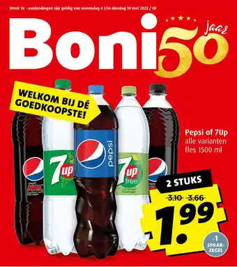 Boni Pepsi of 7Up aanbieding